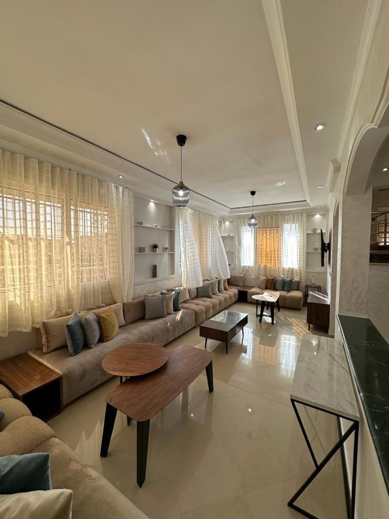 Villa Parfum D'Agadir - Piscine Privee - Spacieuse Et Concfortable - Parking - Vue Mer - Ambiance Familliale المظهر الخارجي الصورة